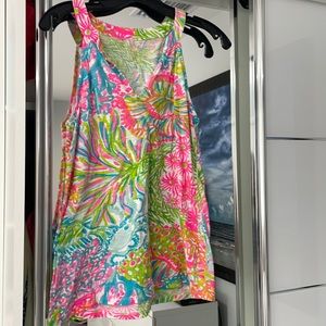 Lilly Pulitzer cotton tank size small